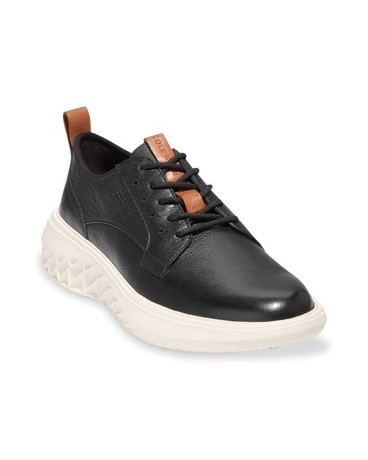 Cole Haan Black Zerogrand Wfa Oxford for men