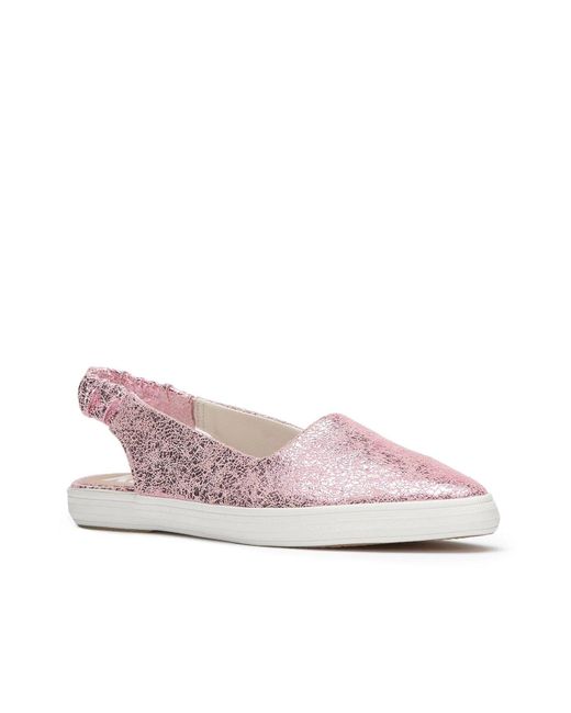Keds Pink Point Slingback Flat