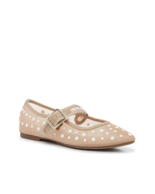 Kelly & Katie Natural Gem Mary Jane Flat