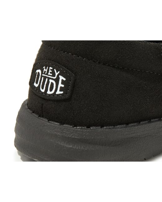 Hey Dude Black Wendy Funk Slip-on Sneaker