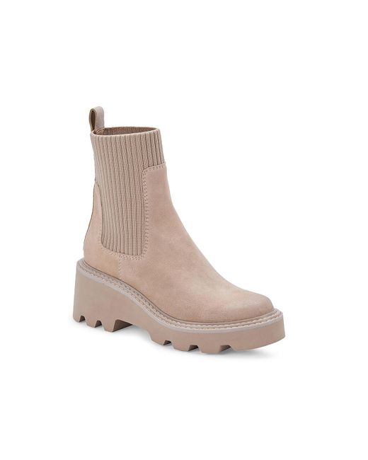 Dolce Vita Leather Hoven H2o Boot in Beige Suede (Brown) | Lyst