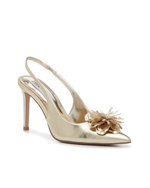 Steve Madden White Jordey Pump