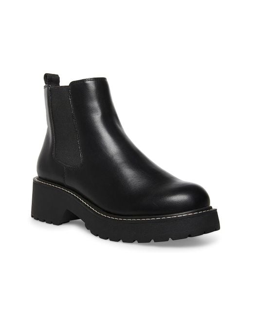 madden girl kamora platform chelsea boot brown