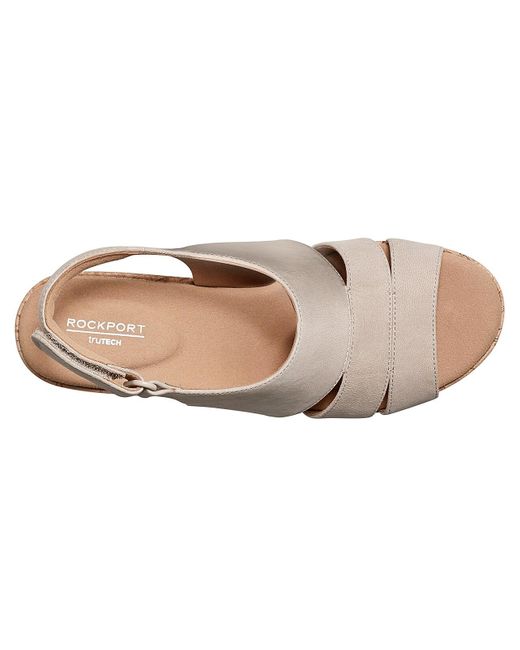 Rockport Metallic Briah Wedge Sandal