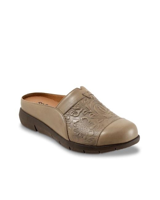 Softwalk® Brown San Marcos Tooling Mule