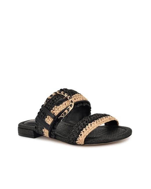 Nine West Black Sameey Sandal