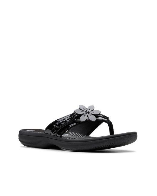 Clarks Black Breeze Opal Sandal