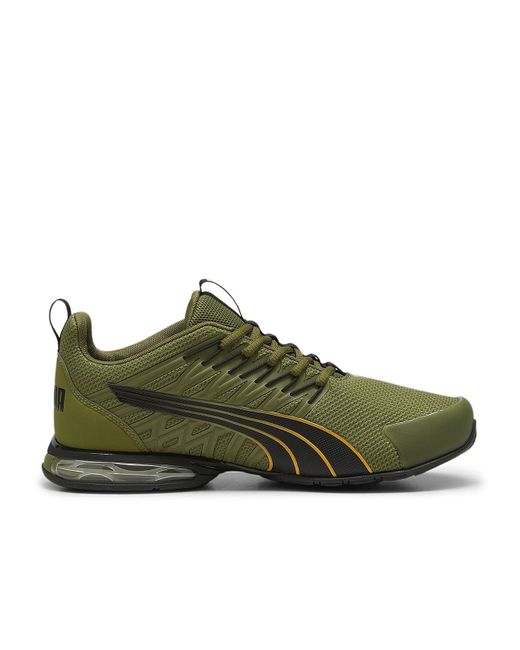 PUMA Green Voltaic Evo Viztech Running Shoe for men