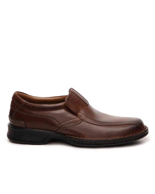 clarks escalade step brown leather