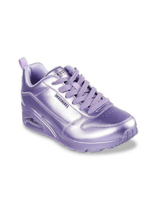 Skechers Purple Uno Stand On Air Sneaker