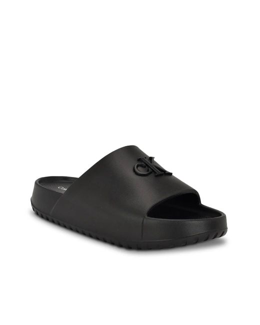 Calvin Klein Black Nanzey Slide Sandal