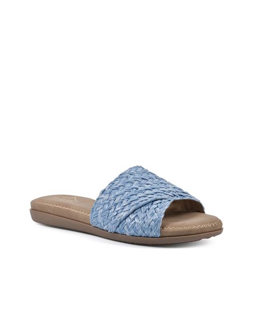 White Mountain Blue Flawless Sandal