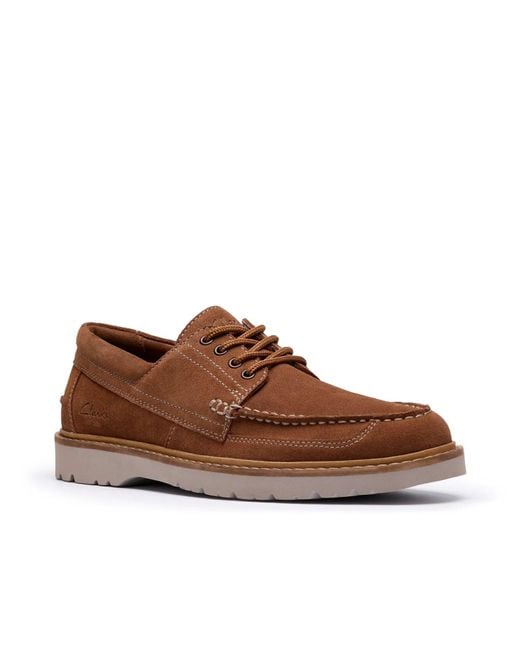 Clarks Brown Weltridge Loafer for men