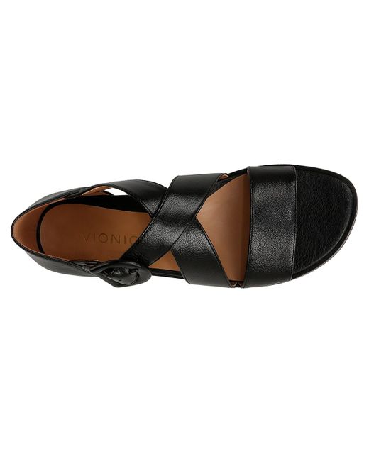 Vionic Black Pacifica Sandal