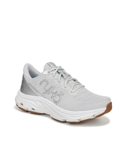 Ryka Women's White Devotion X Max Rs Sneaker