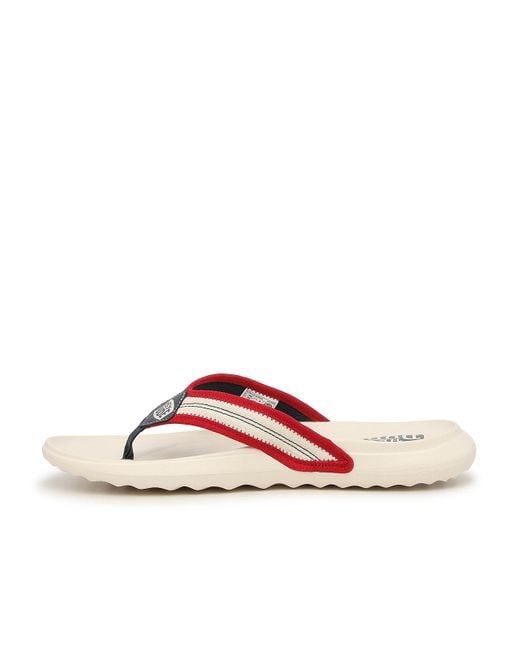 Hey Dude Red Myers Americana Flip Flop for men