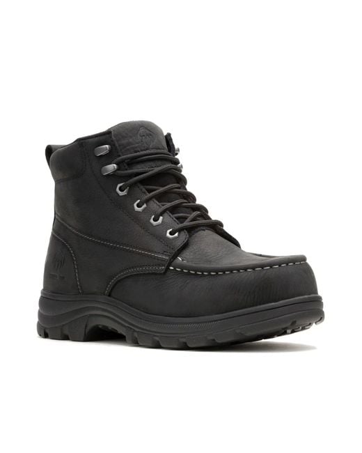Wolverine Black Carlsbad Waterproof Steel Toe Work Boot for men