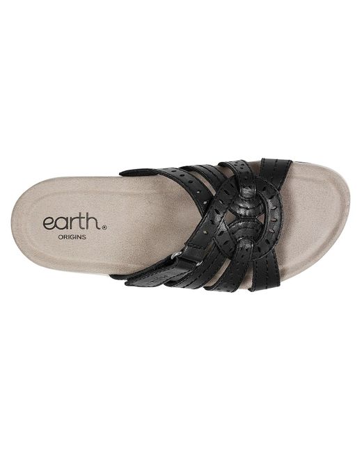 Earth Black Sassoni Sandal