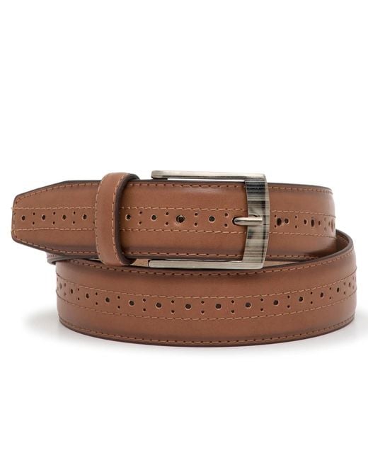 Florsheim Brown Benjamin Belt for men