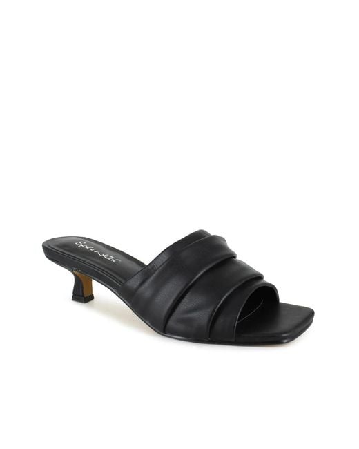 Splendid Black Harvey Sandal