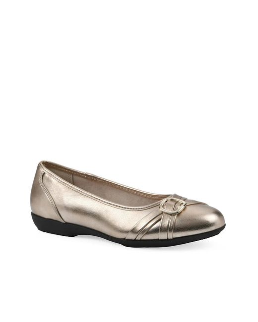 White Mountain Multicolor Calming Ballet Flat