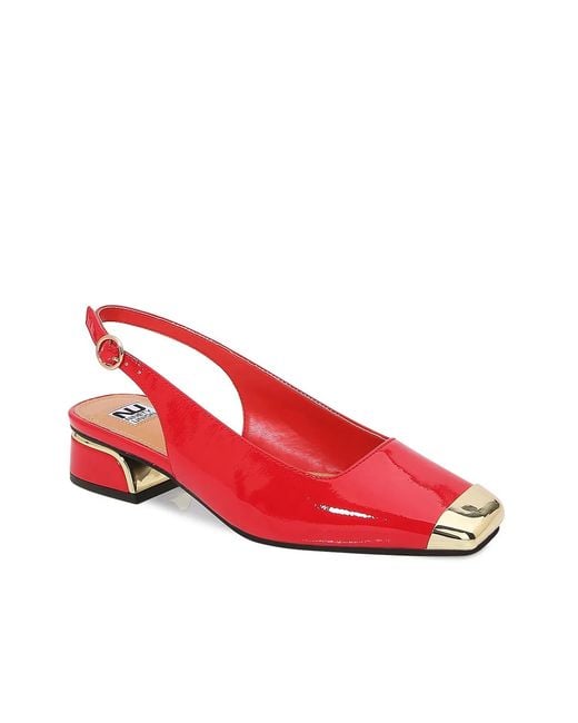 Ninety Union Red Empress Pump