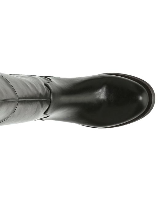Crown Vintage Black Fyan Wide Calf Boot