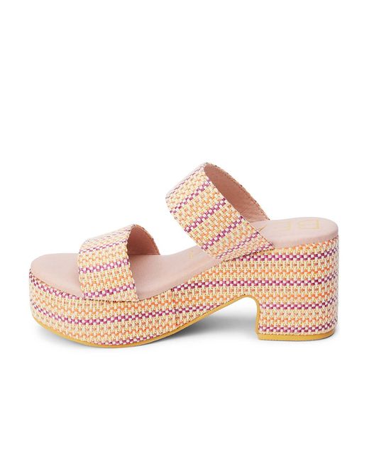 Matisse Pink Ocean Ave Platform Sandal