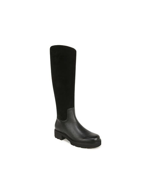 Vionic Black Wide Width Fallbrook Waterresistant Wide Calf Boot