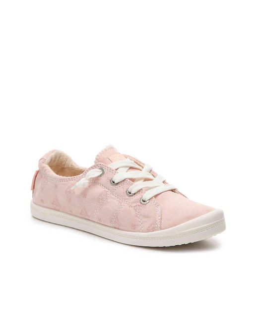 Roxy Pink Bayshore Ii Slip-on Sneaker