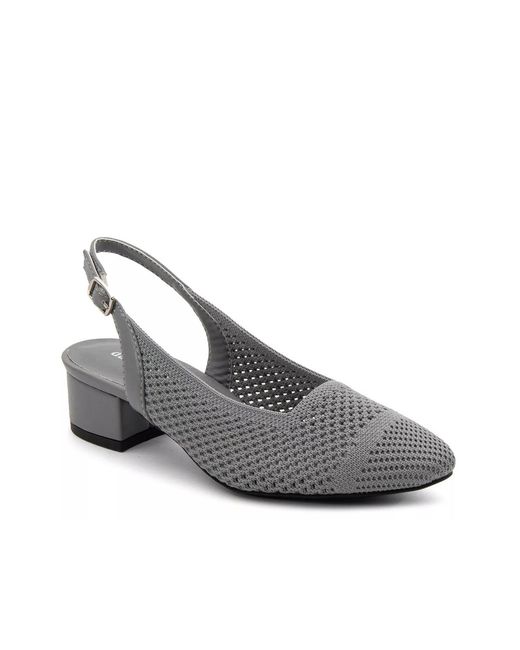 David Tate Gray Galen Pump