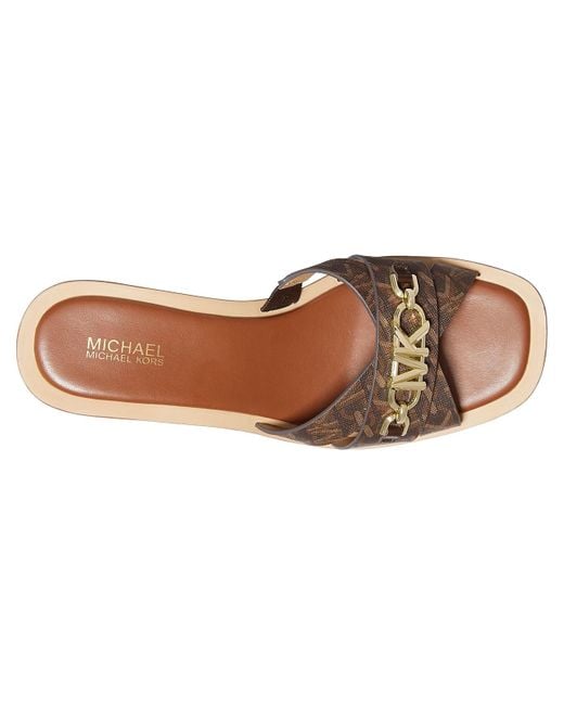 MICHAEL Michael Kors Brown Tiffanie Sandal
