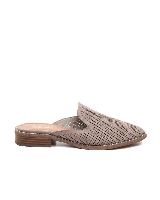 crown vintage mules