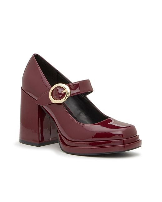 Steve Madden Nabella Mary Jane Pump in Red | Lyst