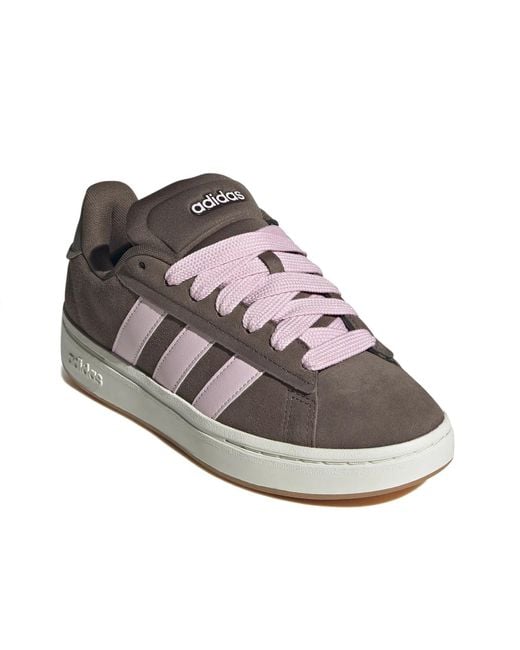 Adidas Gray Grand Court Alpha '00S Sneaker