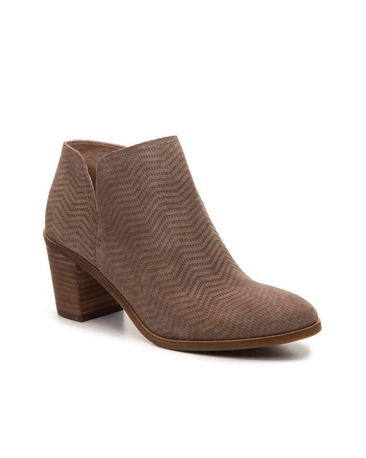 lucky brand pickla bootie grey
