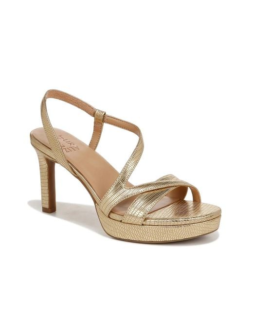 Naturalizer Metallic Abby Platform Sandal