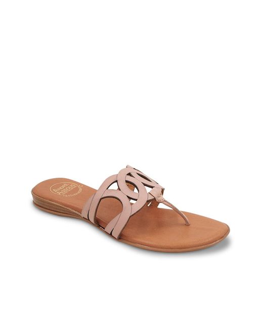 Andre Assous Brown Nature Sandal
