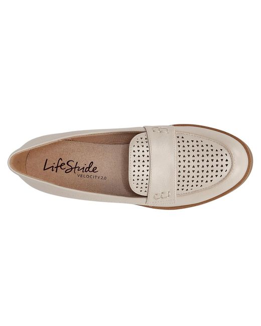 LifeStride Zee Loafer in White Lyst