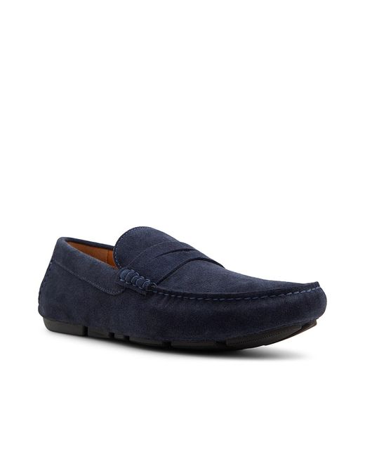 Brooks Brothers Blue Jefferson Driving Loafer for men