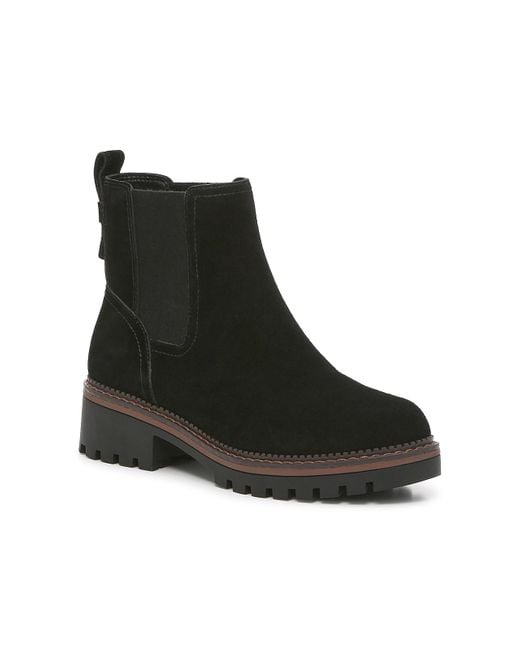 Crown Vintage Karina Chelsea Boot in Black | Lyst