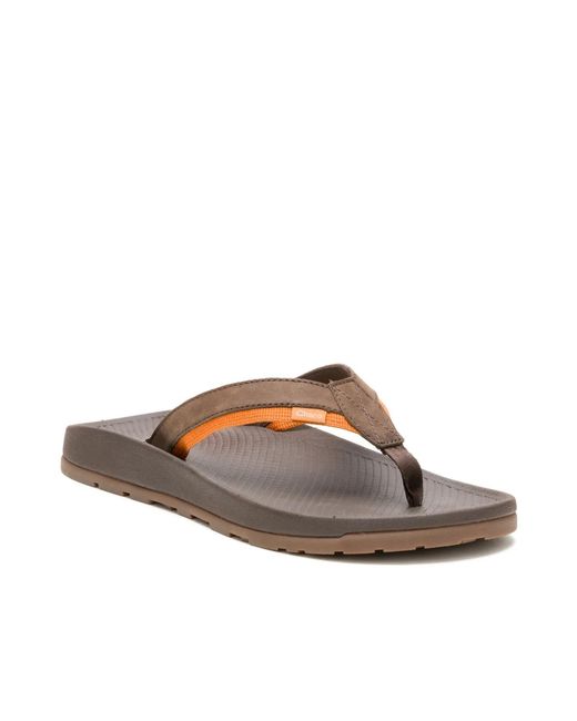 Chaco Brown Lowdown Flip Flop for men