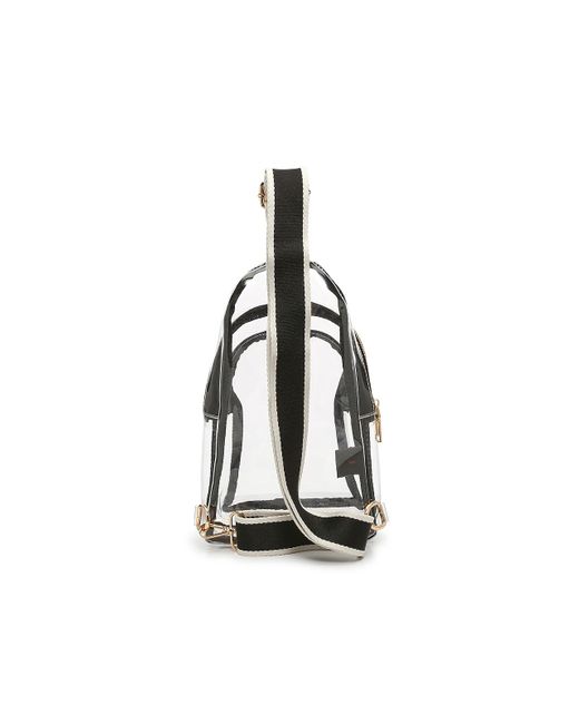Mix No 6 Black Clear Sling Backpack