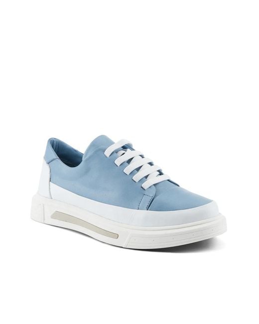 Spring Step Blue Dune Slipon Sneaker