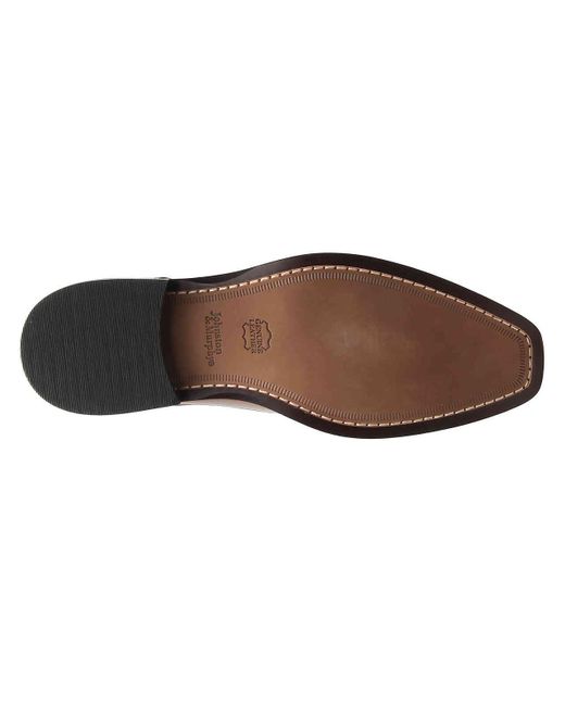 johnston & murphy sanborn cap toe oxford