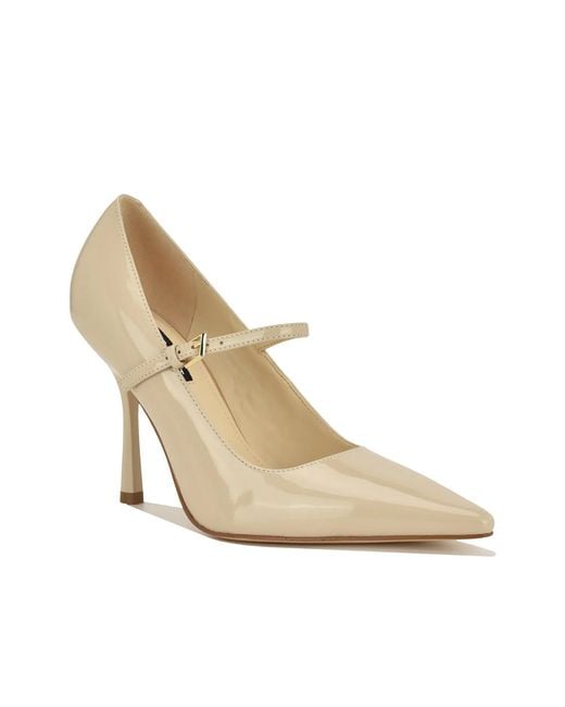 Nine West Natural Jinnie Pump