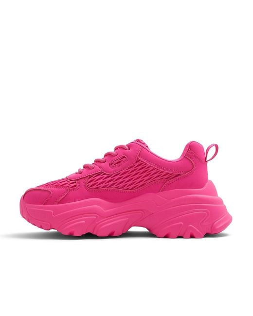 Call It Spring Pink Glowy Sneaker