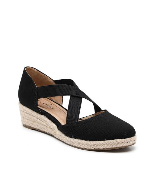 kristen espadrille wedge slip on