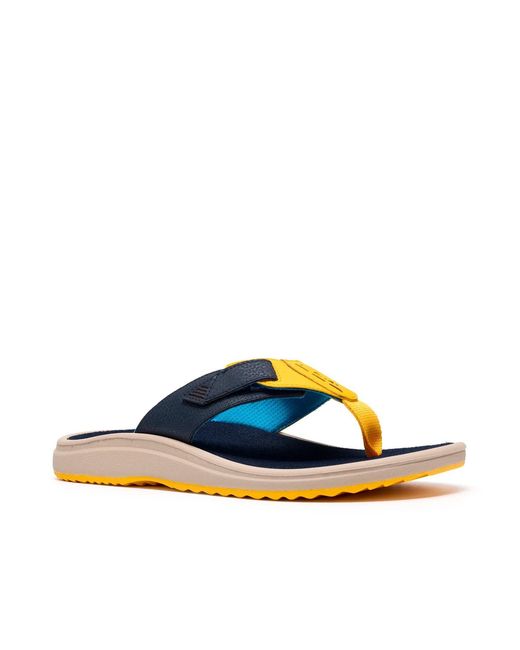 Clarks Blue Cloudsteppers Breeze Sandal for men