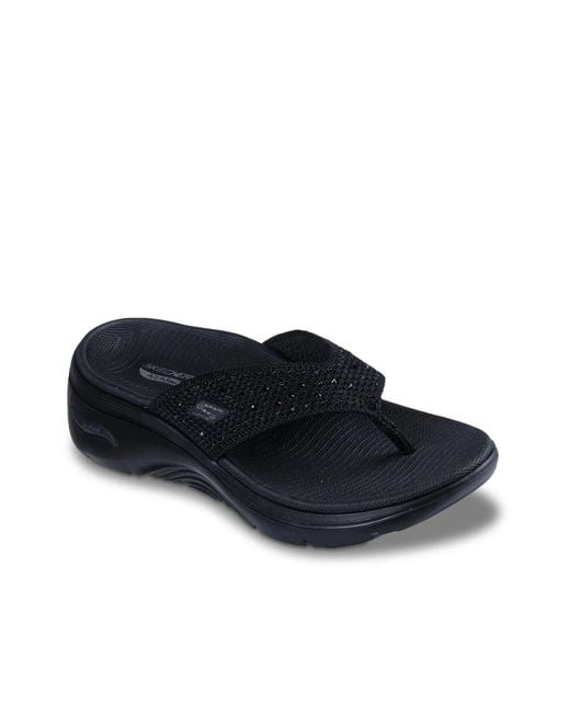 Skechers Blue Go Walk Arch Fit 2.0 Claire Sandal